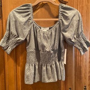 Urban romantics eyelet top